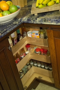 Lazy Susan Spice Rack
